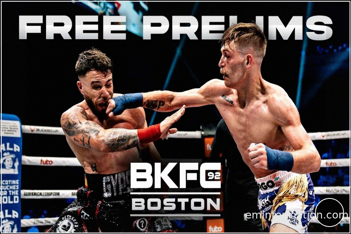 BKFC 92 Results from Fenway Park